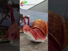 حشرات انیماترونیک دوستدار محیط زیست حیوانات در اندازه واقعی برای باغ گیاه شناسی