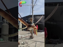 دایناسورها پارک تفریحی ژوراسیک Animatronic Pterosaur ضد آب 1.2 متری