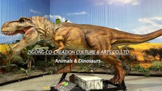 T Rex Animatronic فوق العاده واقعی برای پارک های موضوعی