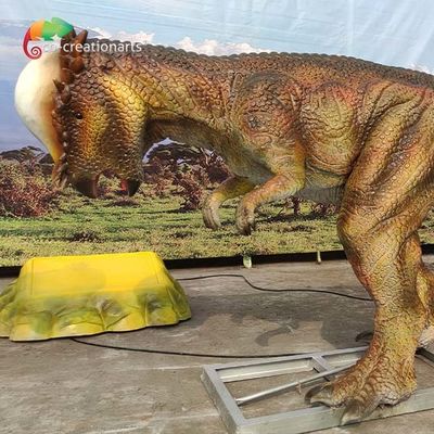 خرید Theme Park 3M انیمیشن Dinsoaur Size Life Pachycephalosaurus For Amusement Park online manufacture