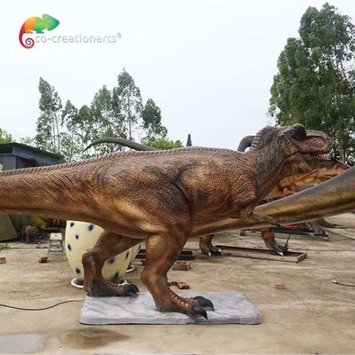 خرید Life Size Animatronic Dinosaur T-Rex Realistic Dinosaur Model For Amusement Park online manufacture