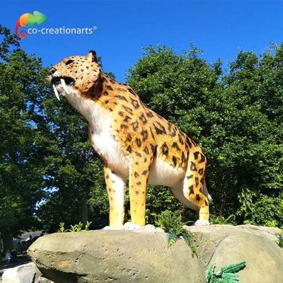 خرید Sun Proof انیمیشنs واقعی حیوانات Saber Wulf برای پارک سافاری online manufacture