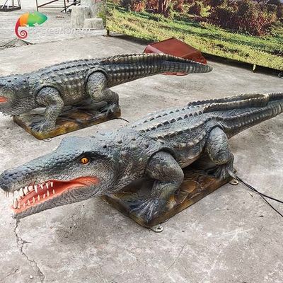 خرید Water Resistant Animatronic Crocodile Customized Simulation Animals online manufacture