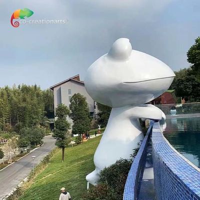قیمت خوب تم پارک آبی فایبرگلاس انیمیشن قورباغه مقاومت در برابر آب و هوا آنلاین