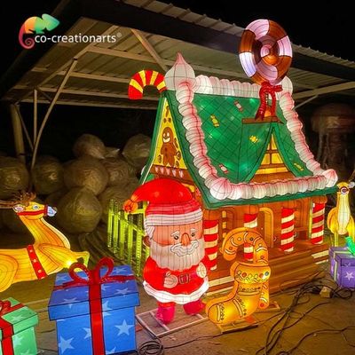 فانوس کریسمس غول پیکر ضد آب CE فانوس خانه کریسمس برای نمایش