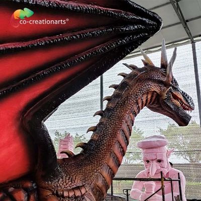 قیمت خوب دکوراسیون فضای باز پارک تفریحی انیمیشن Dragons ضد آفتاب آنلاین