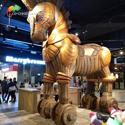 قیمت خوب پارک تفریحی مدل طراوت ساخته شده انیماترونیک تروجان آنلاین