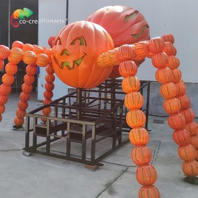 خرید عنکبوت کدو تنبل هالووین انیماترونیک فایبرگلاس قابل تنظیم برای جشنواره هالووین online manufacture