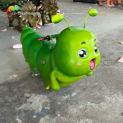 قیمت خوب پارک تفریحی Caterpillar اسکوتر تجهیزات زمین بازی سواری واقعی کارتون آنلاین