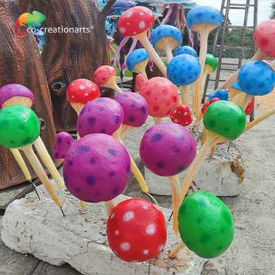رنگارنگ شبیه به زندگی قارچ پذیرفتن نور LED برای فضای باز داخلی