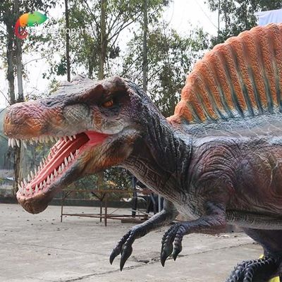 قیمت خوب پارک موضوعی اندازه واقعی دایناسورهای انیمیشن Spinosaurus برای زمین بازی پارک تفریحی آنلاین