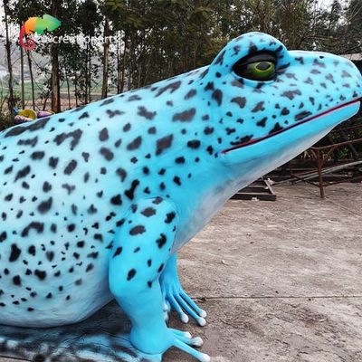قیمت خوب حیوانات انیماترونیک واقعی رباتیک غول پیکر قورباغه جعلی واقعی آبی 50 هرتز 60 هرتز آنلاین