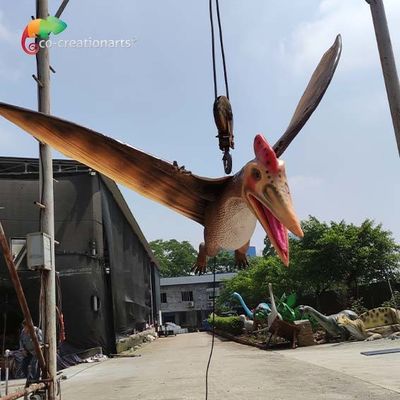 قیمت خوب دایناسورها پارک تفریحی ژوراسیک انیمیشن Pterosaur ضد آب 1.2 متری آنلاین