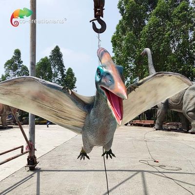 قیمت خوب پارک تفریحی دایناسور 1.2 متری انیمیشن Pterosaur ضد آفتاب آنلاین