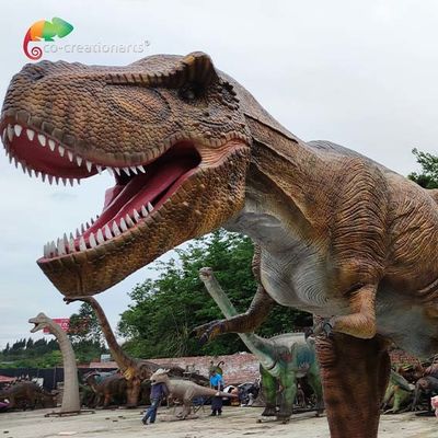 قیمت خوب دایناسورهای انیماترونیک ژوراسیک ورلد ژوراسیک T Rex انیمیشن ضد برف با اندازه واقعی 9M آنلاین