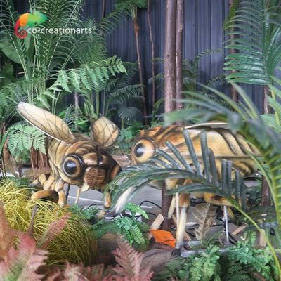 قیمت خوب تزیین باغ سیکادا Animatronic حشرات حرکت شبیه آنلاین