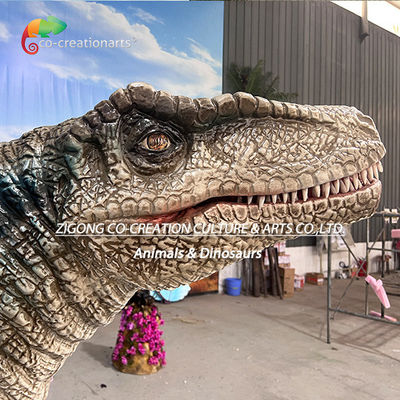 Velociraptor دایناسور واقع بینانه: نمایشگاهی در سطح موزه با حرکات واقعی و پوست دقیق برای آموزش عمیق